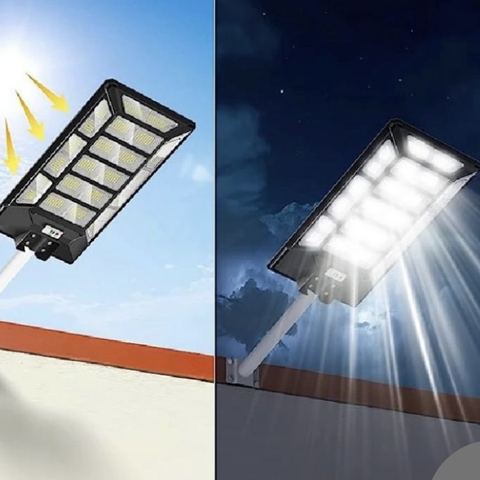 פנס רחוב סולארי עוצמתי – SolarMax Pro