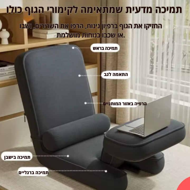 הכיסא שישנה את הדרך שבה אתה עובד ונח בבית